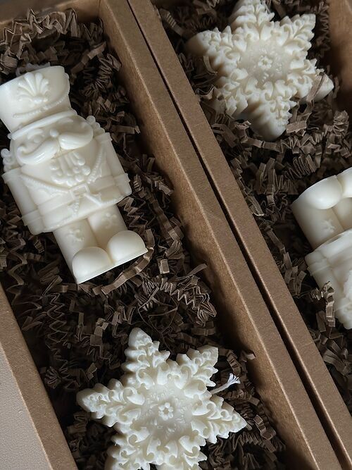 Bougie - Coffret de Noël