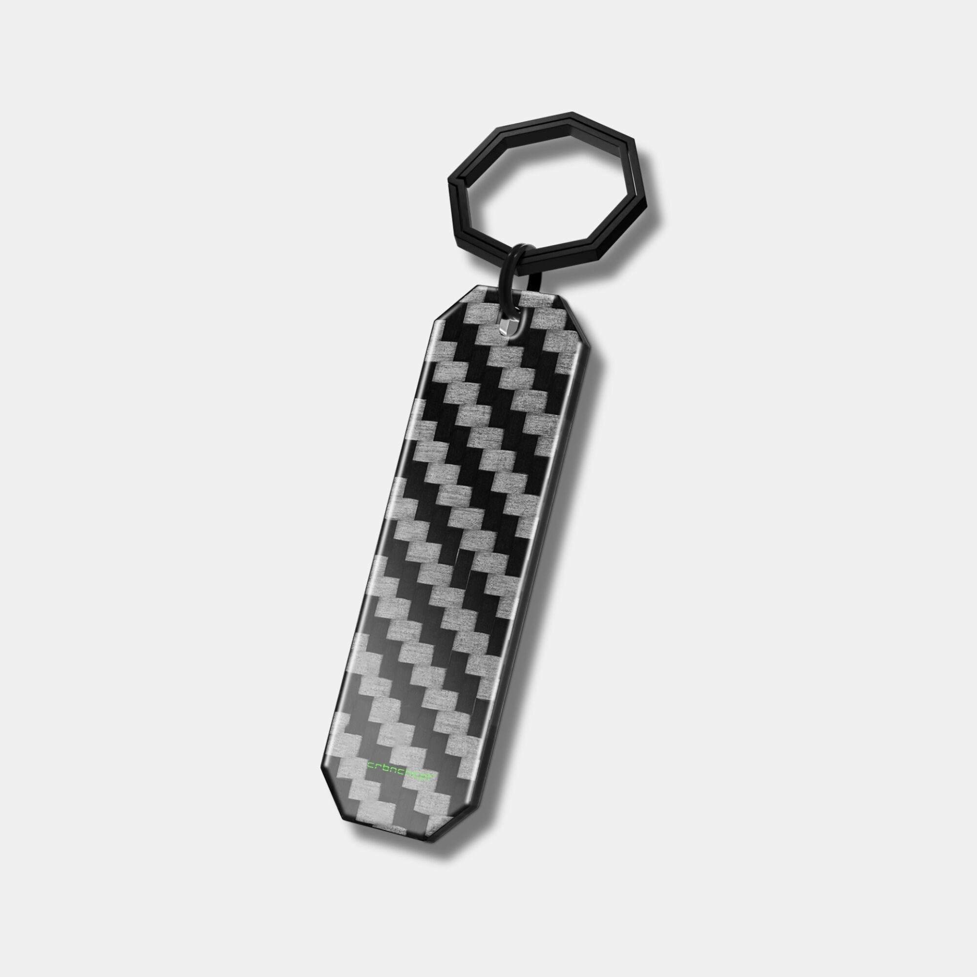 Portachiavi in ​​fibra di carbonio x titanio