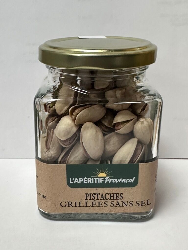 Pistacchi tostati senza sale, barattolo da 100 g