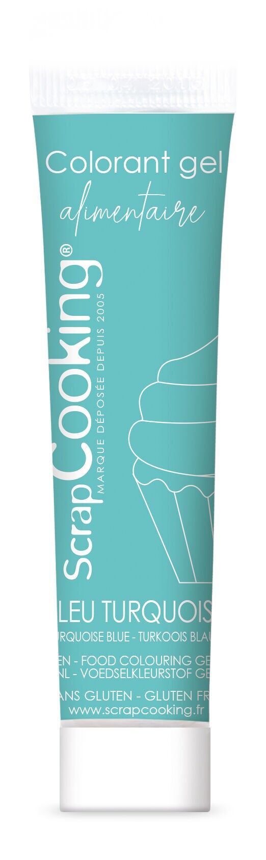 Türkisblaues Gel-Farbmittel 20 g