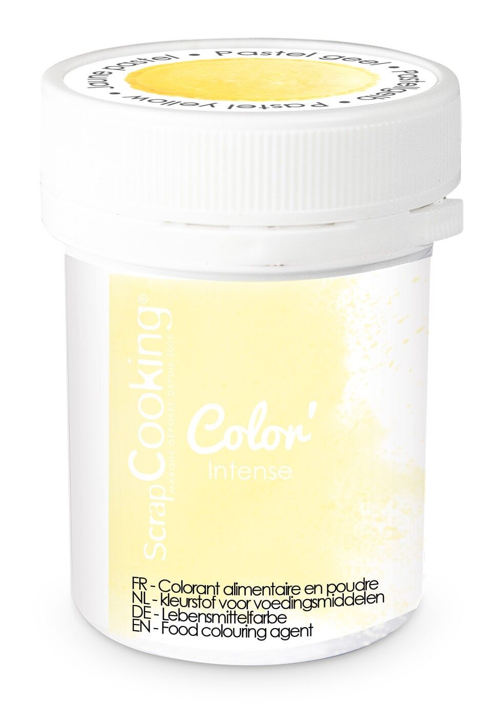 Colorante artificiale in polvere giallo pastello 5 g