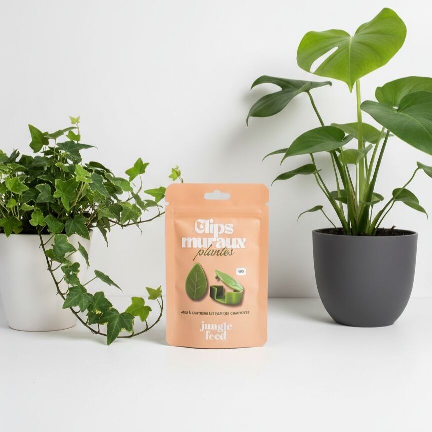 Sachet de Clips Muraux pour Plantes Grimpantes LOT DE  10 sachets