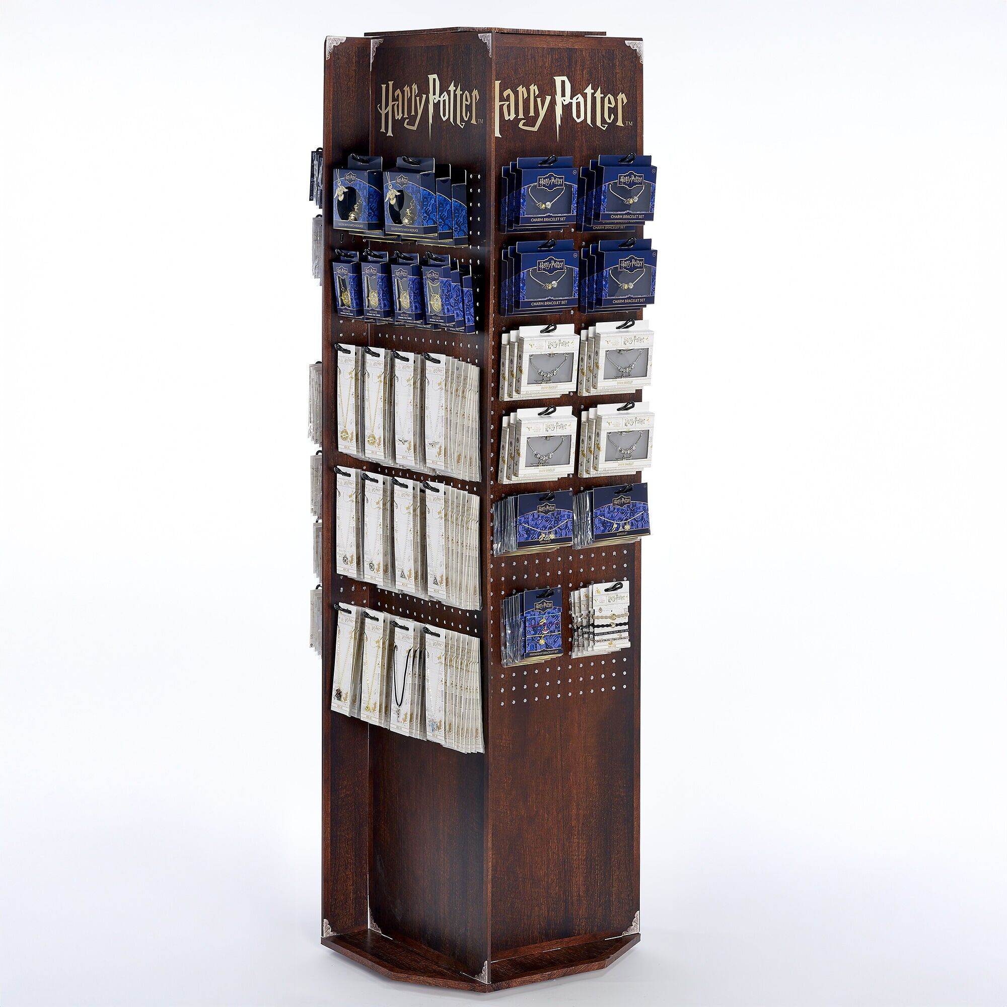 Harry Potter Marken-Bodenaufsteller mit Drehfunktion – Schmuck- und Accessoires-Starterset