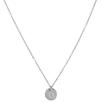 Jozemiek initiaal ketting met letter O, Silver