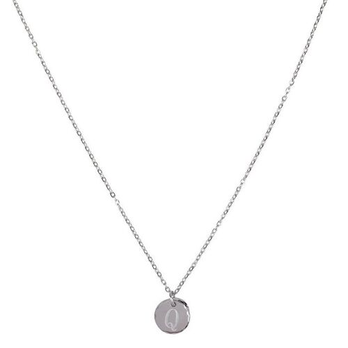 Jozemiek initiaal ketting met letter Q, Silver