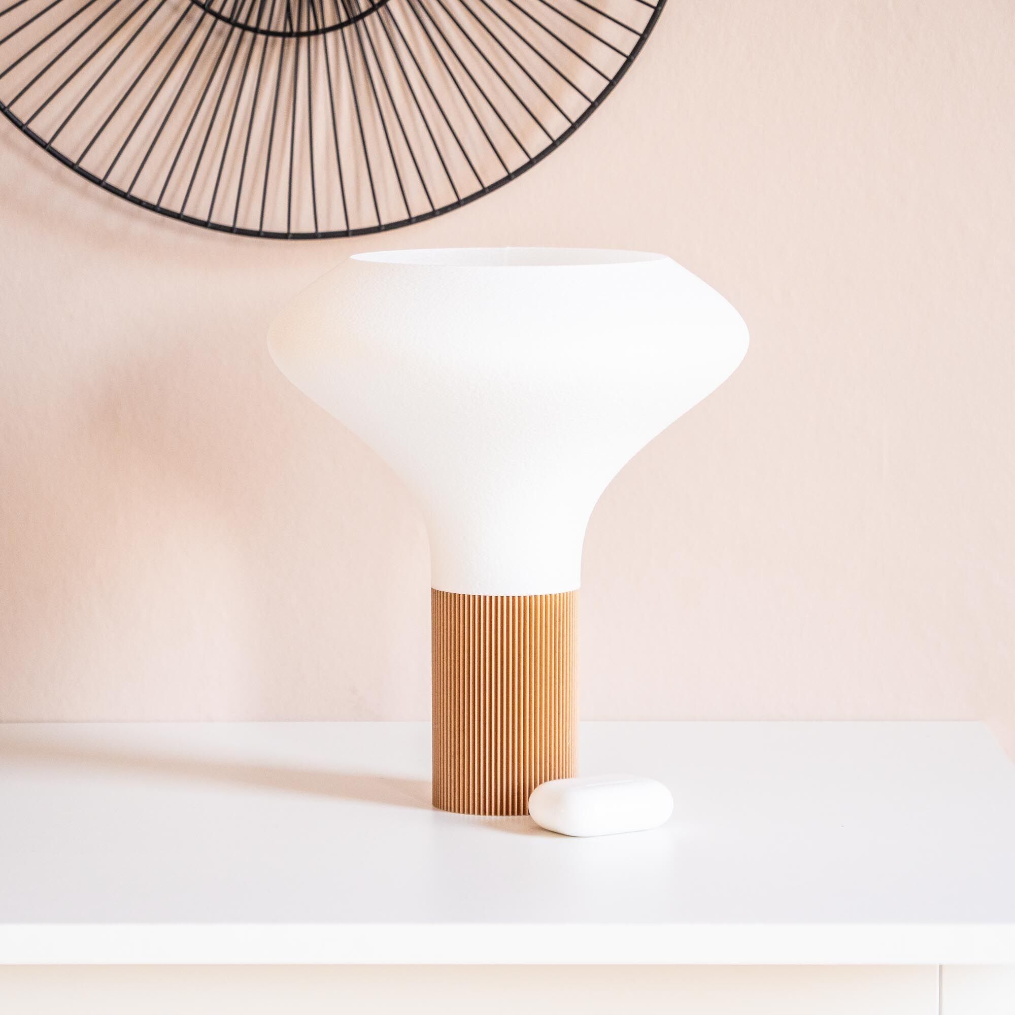 Lampe à poser Élégance – Luminaire sculptural & lumière apaisante
