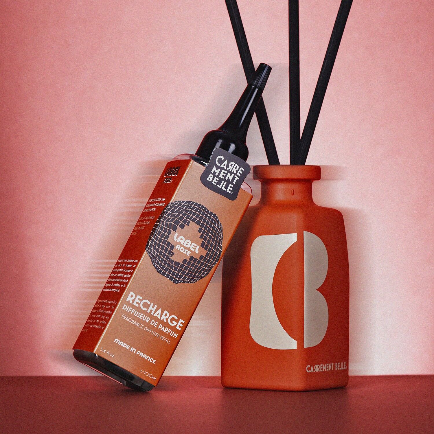 Rose label | 100ml fragrance diffuser