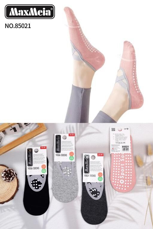 Calzini yoga invisibili in cotone B2B comodi