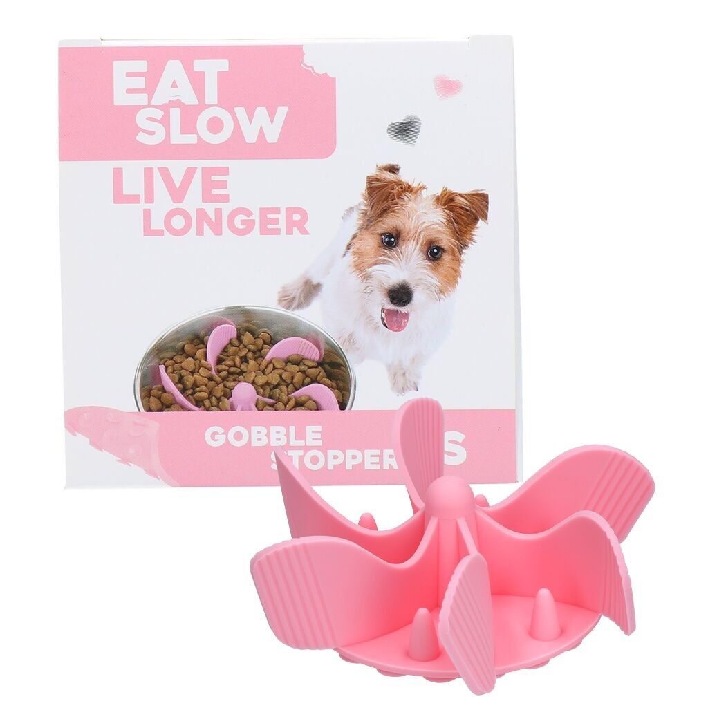 Mangia lentamente, vivi più a lungo, Gobble Stopper rosa S