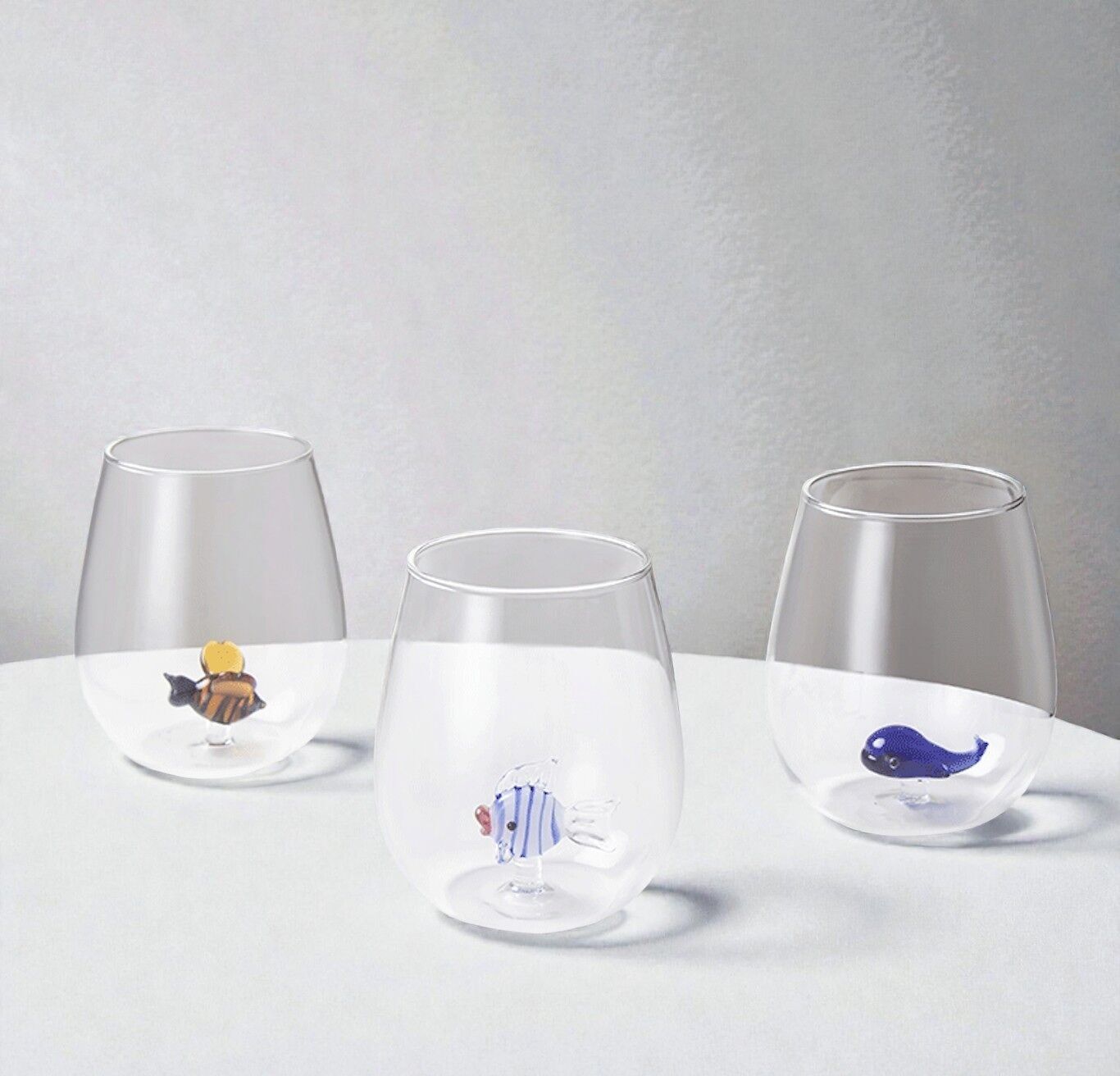 3D-Tier-Cartoon-Glasbecher aus hochwertigem Borosilikatglas