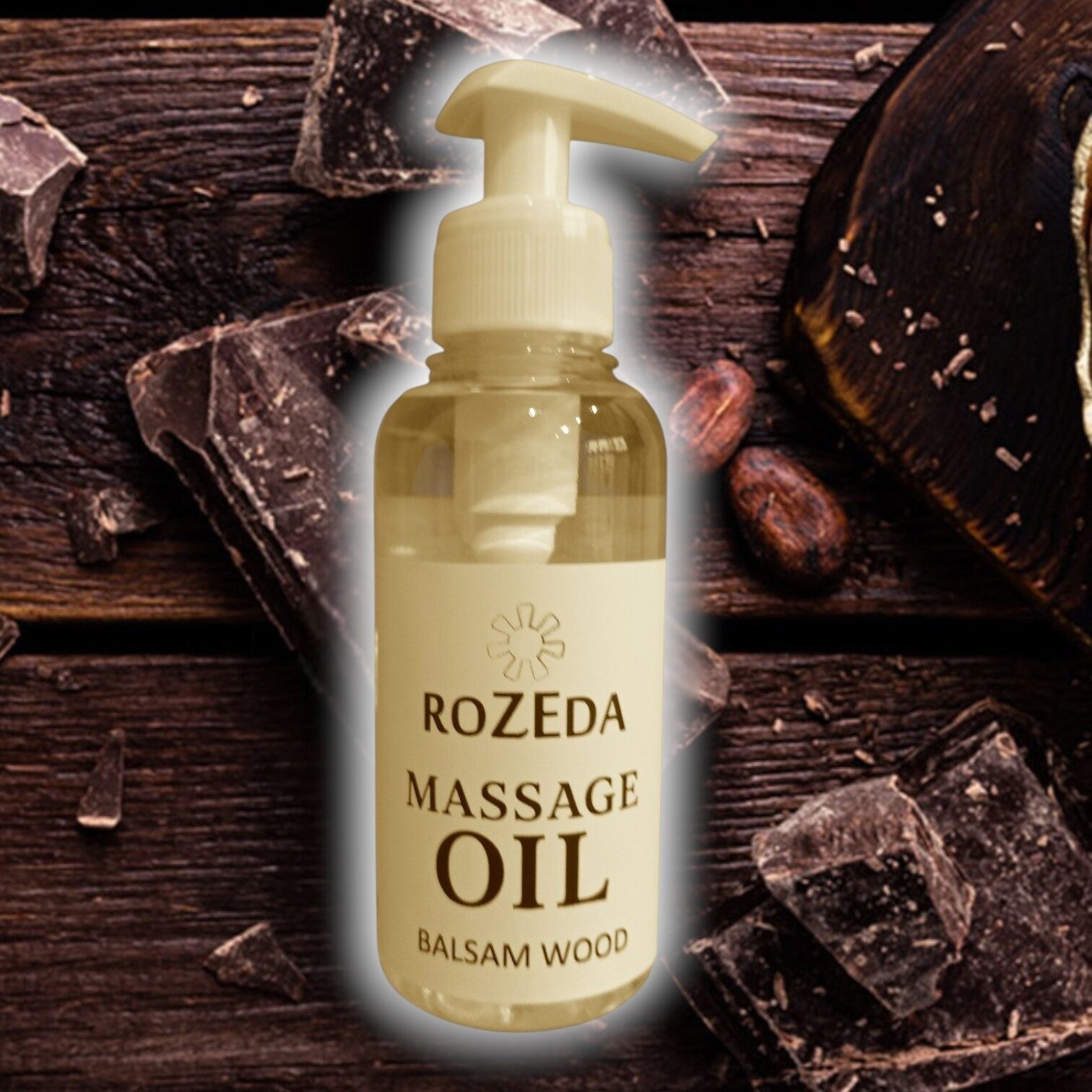 Aceite de masaje profesional, 200 ml - Madera de bálsamo