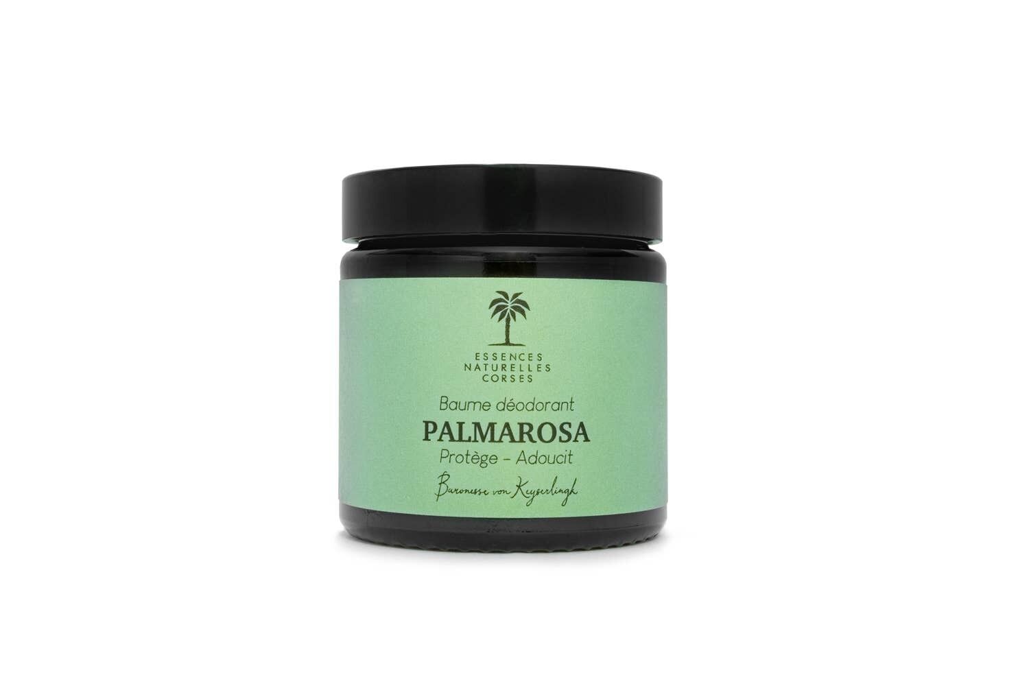 Balsamo deodorante alla palmarosa 100% naturale - 90 g