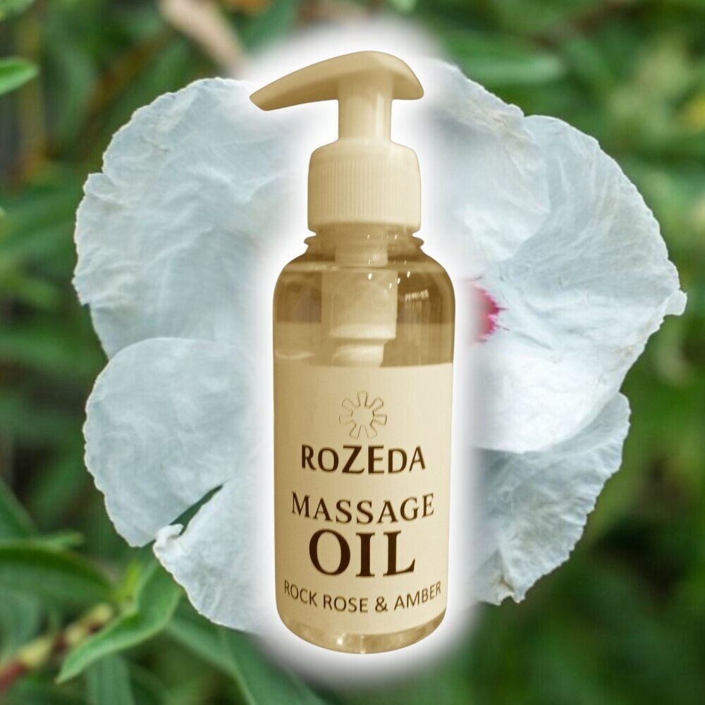 Aceite de masaje profesional, 200 ml - Jara y Ámbar