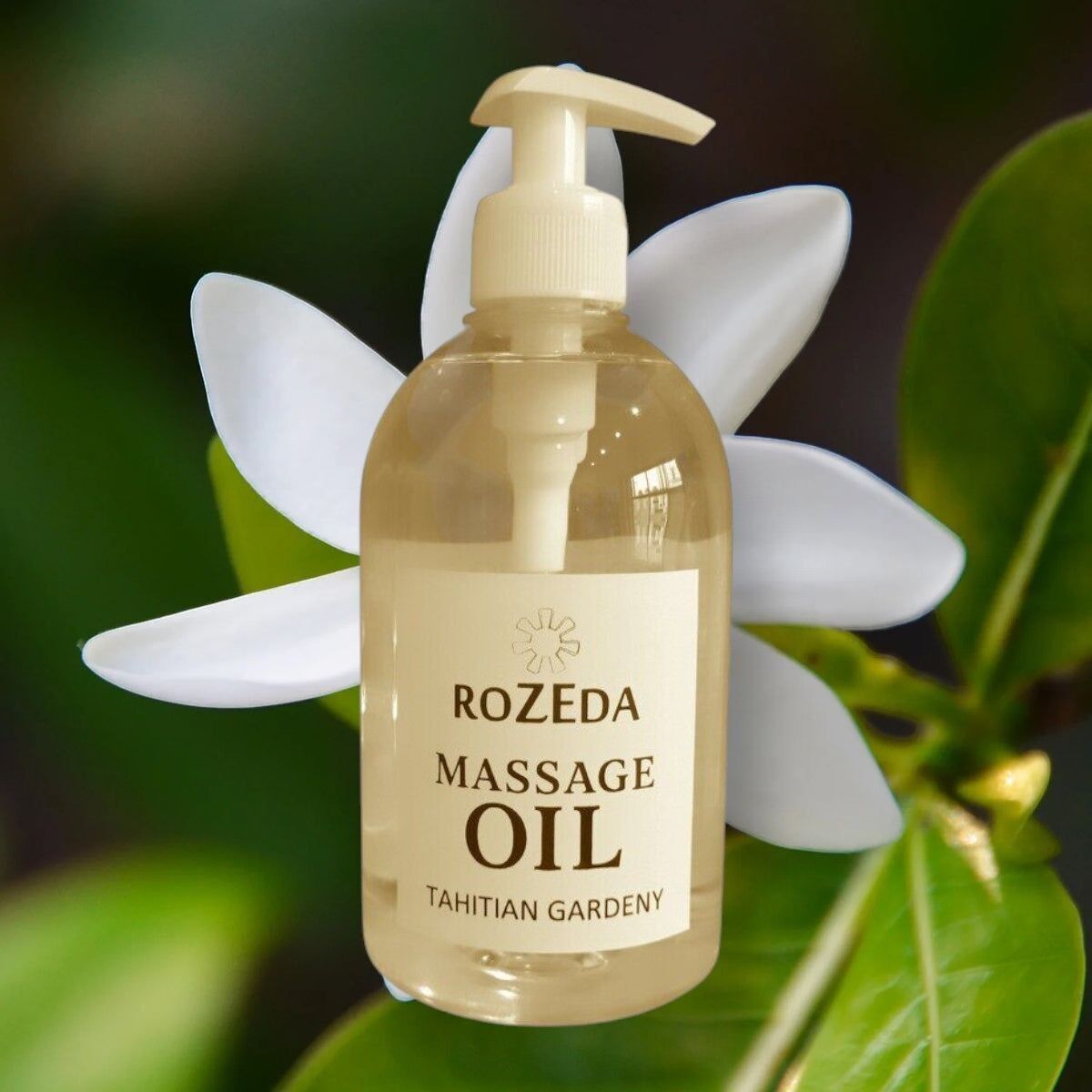 Aceite de masaje profesional, 500 ml - Tahitian Gardeny