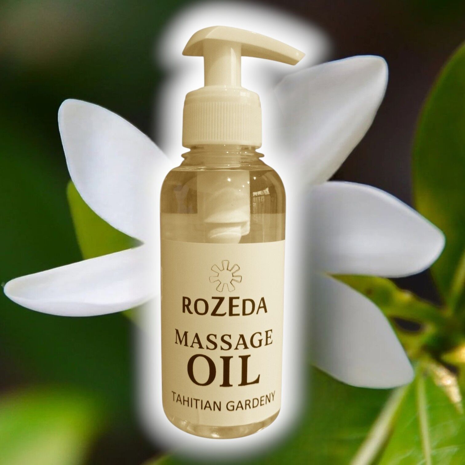 Aceite de masaje profesional, 200 ml - Tahitian Gardeny