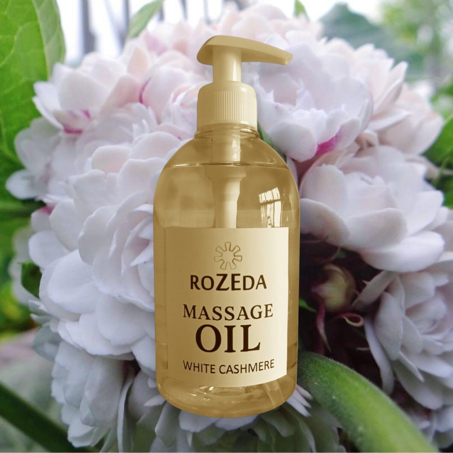 Aceite de masaje profesional, 500 ml - Cachemira blanca