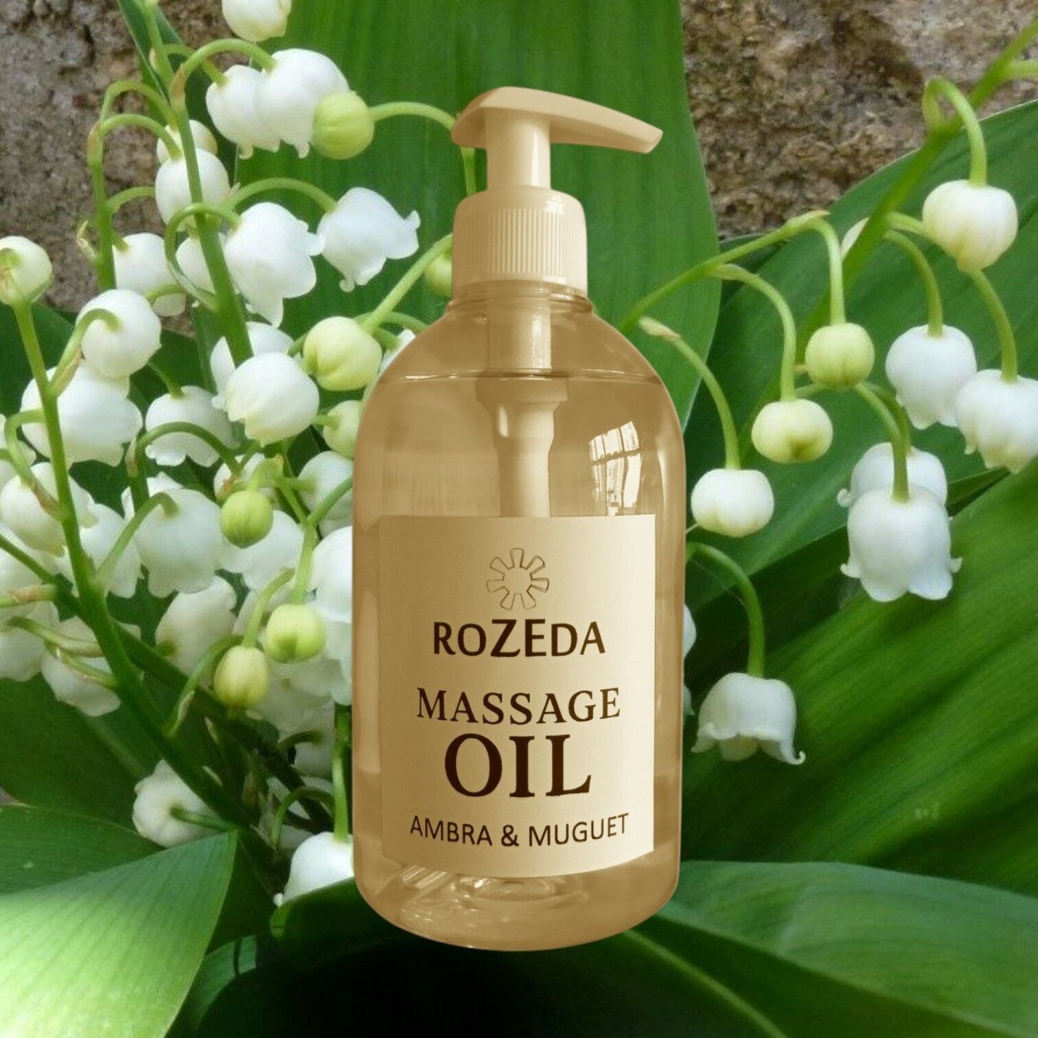 Aceite de masaje profesional, 500 ml - Ambra & Muguet