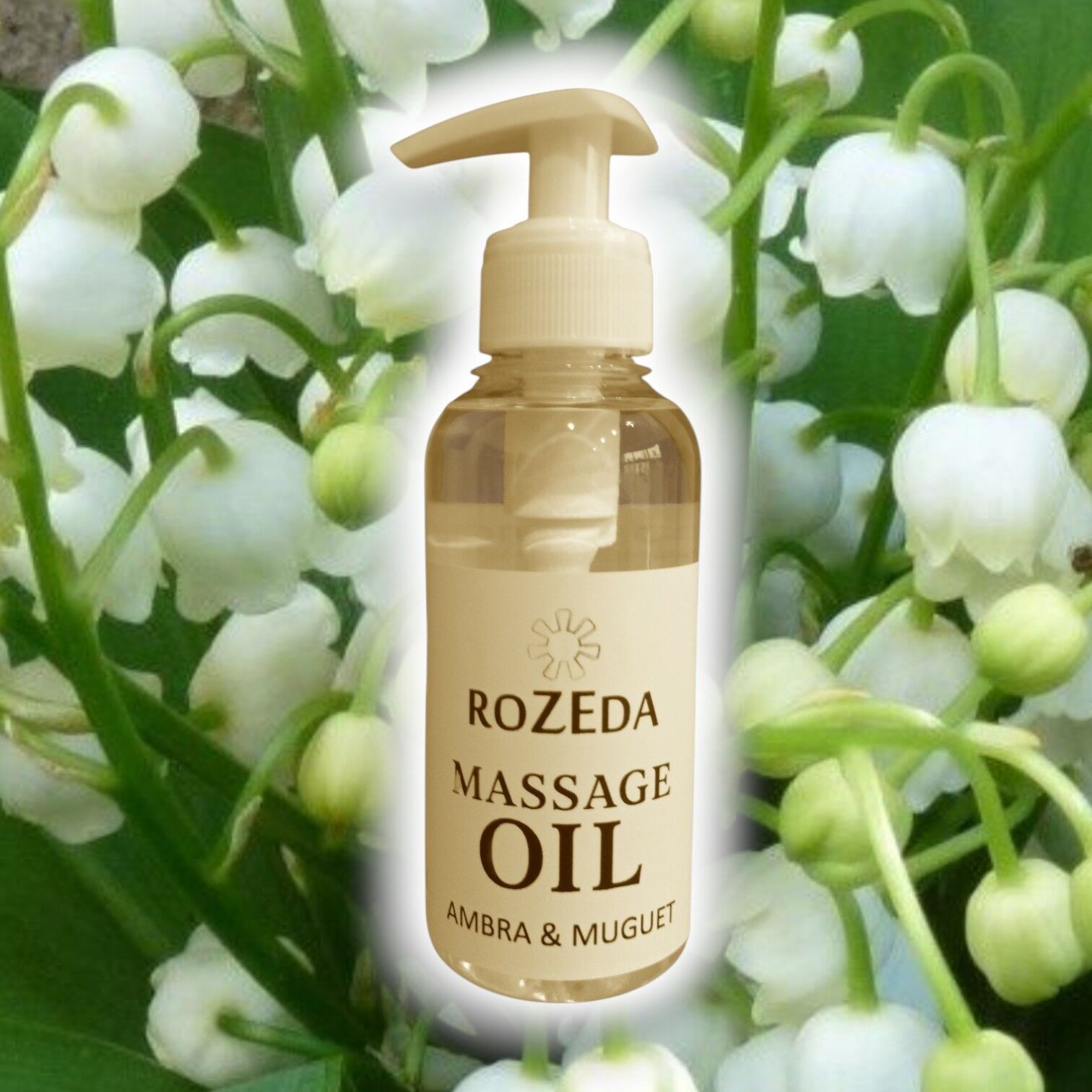 Professionelles Massageöl, 200 ml - Ambra & Muguet