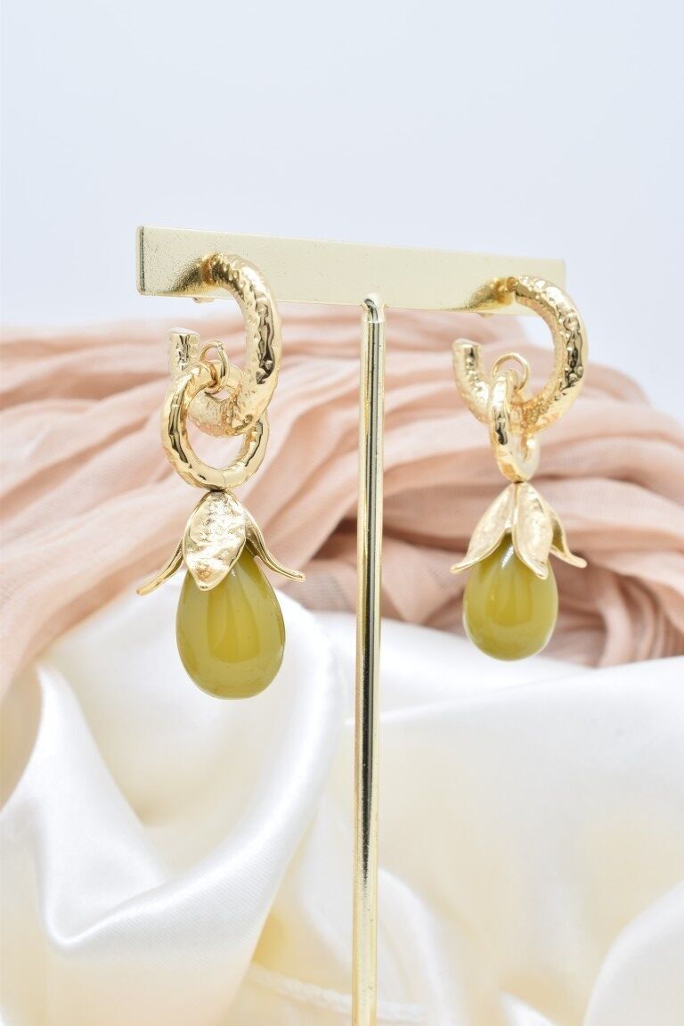 Orecchini in acciaio inossidabile - BO100409OR-VR