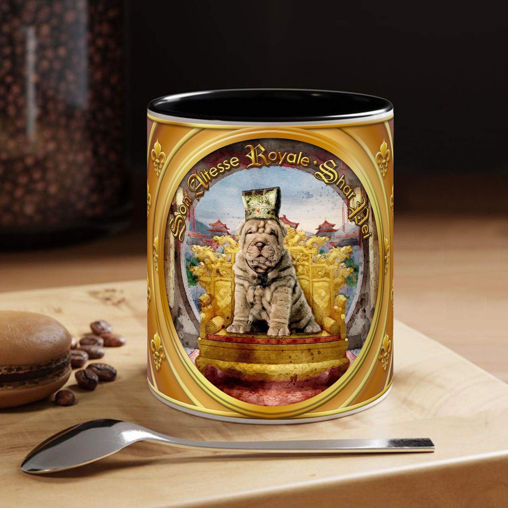 MUG - Dog - SHAR-PEÏ - Collect.„Seine Königliche Hoheit“