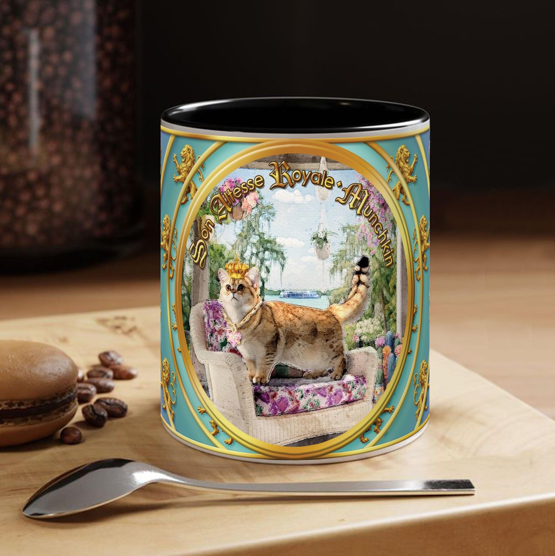 TAZZA - Gatto - MUNCHKIN - Collec."Sua Altezza Reale"