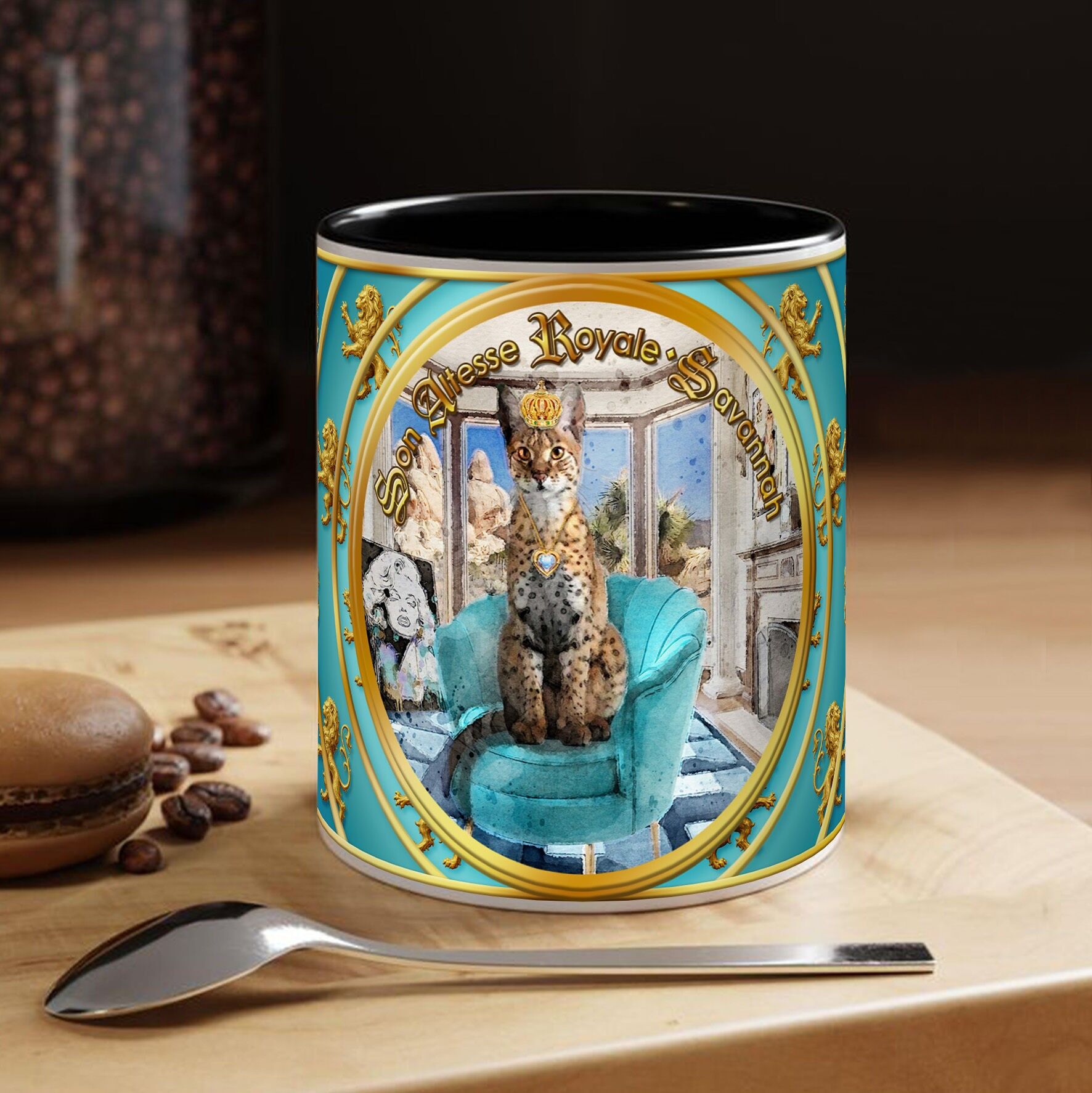 MUG - Cat - SAVANNAH - Sammlung.„Seine Königliche Hoheit“