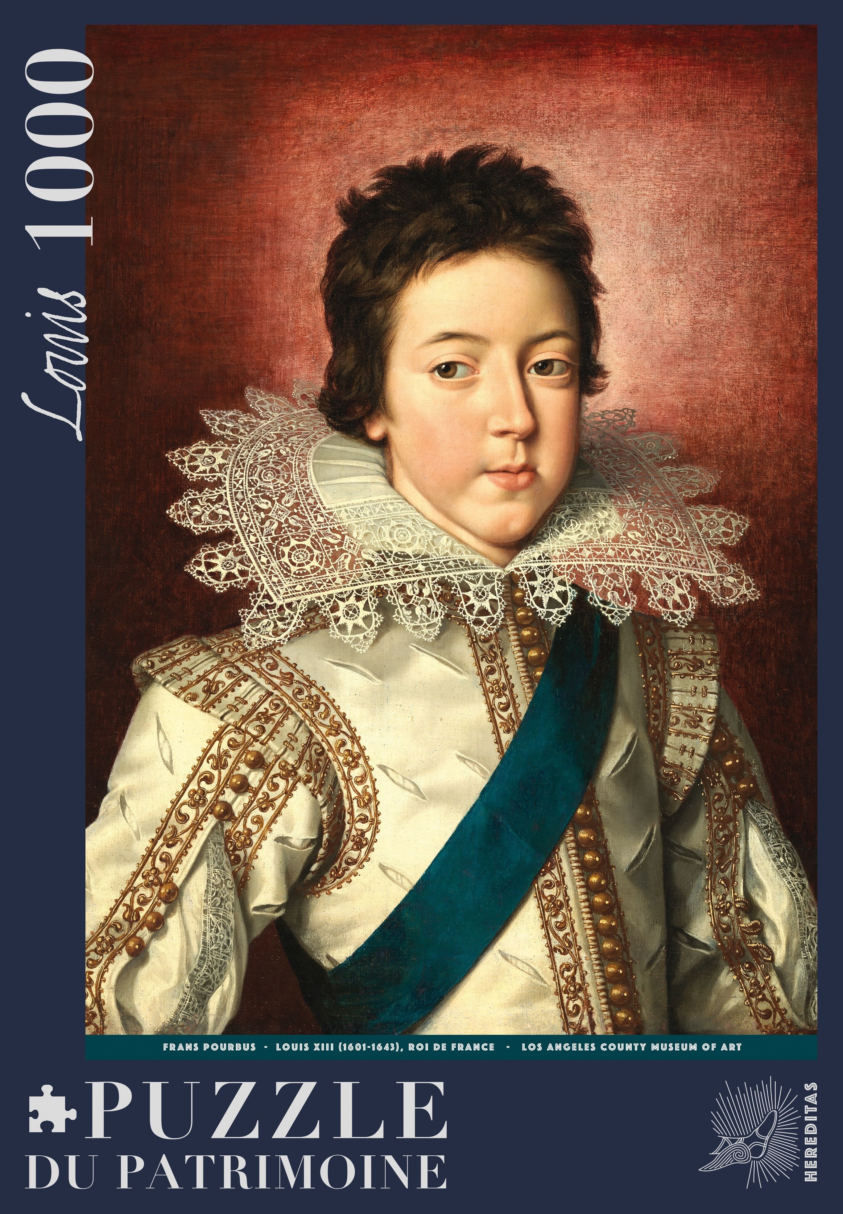 1000-piece puzzle - Portrait of Louis XIII by Franz Pourbus