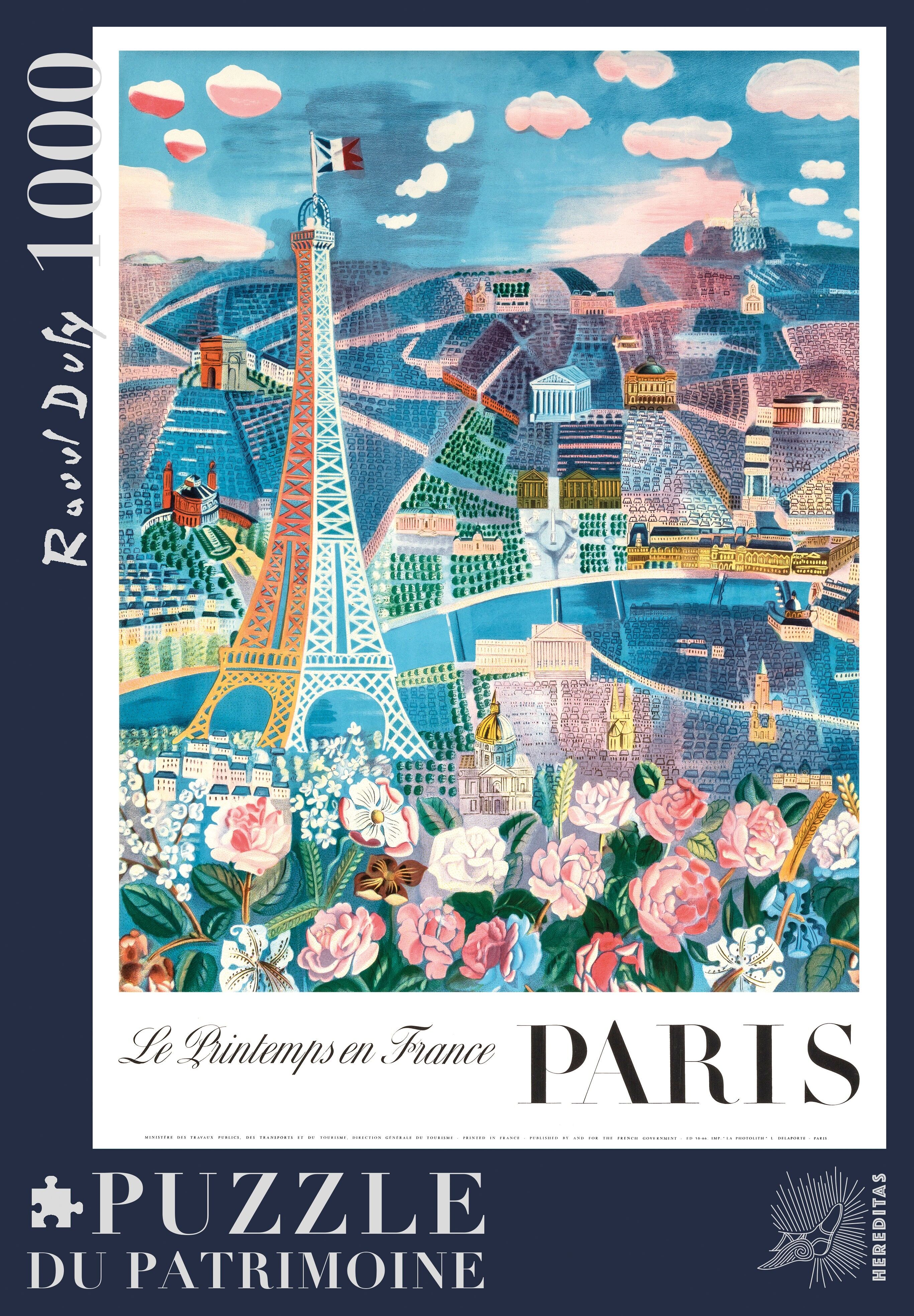 1000-piece puzzle - "The Screen of Paris" by Raoul Dufy