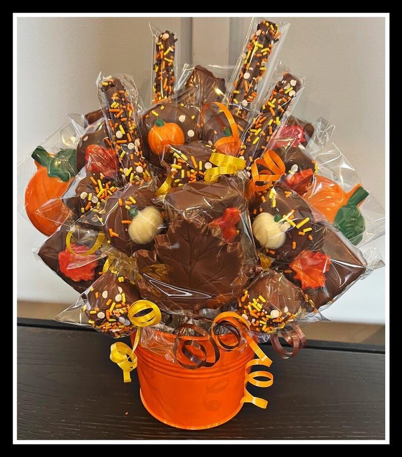 Fall Chocolate Gift Basket: Gourmet Autumn Treats