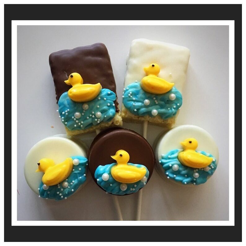 Baby Shower Rubber Duckie theme, Duck theme party