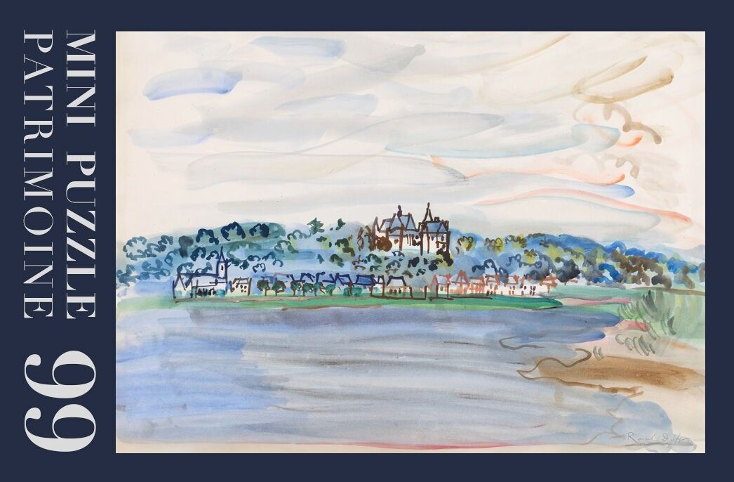 99-piece puzzle - Château de Chaumont by Raoul Dufy