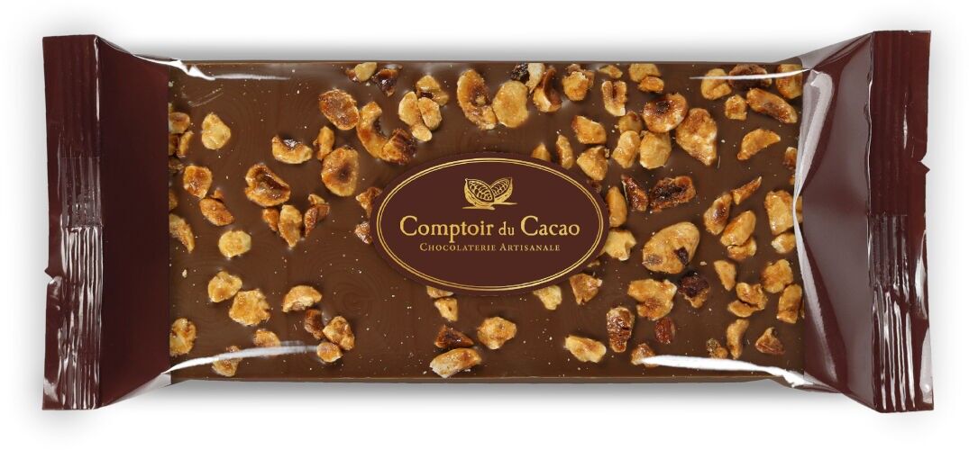 Caramelized Hazelnut Milk Chocolate Tablet 70g