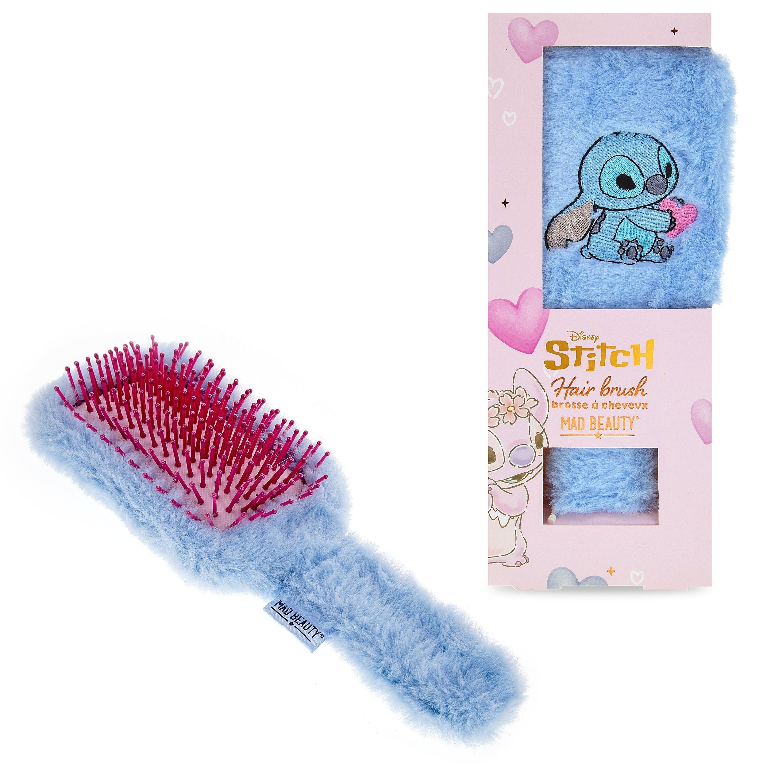 Brosse à cheveux duveteuse I Heart Stitch