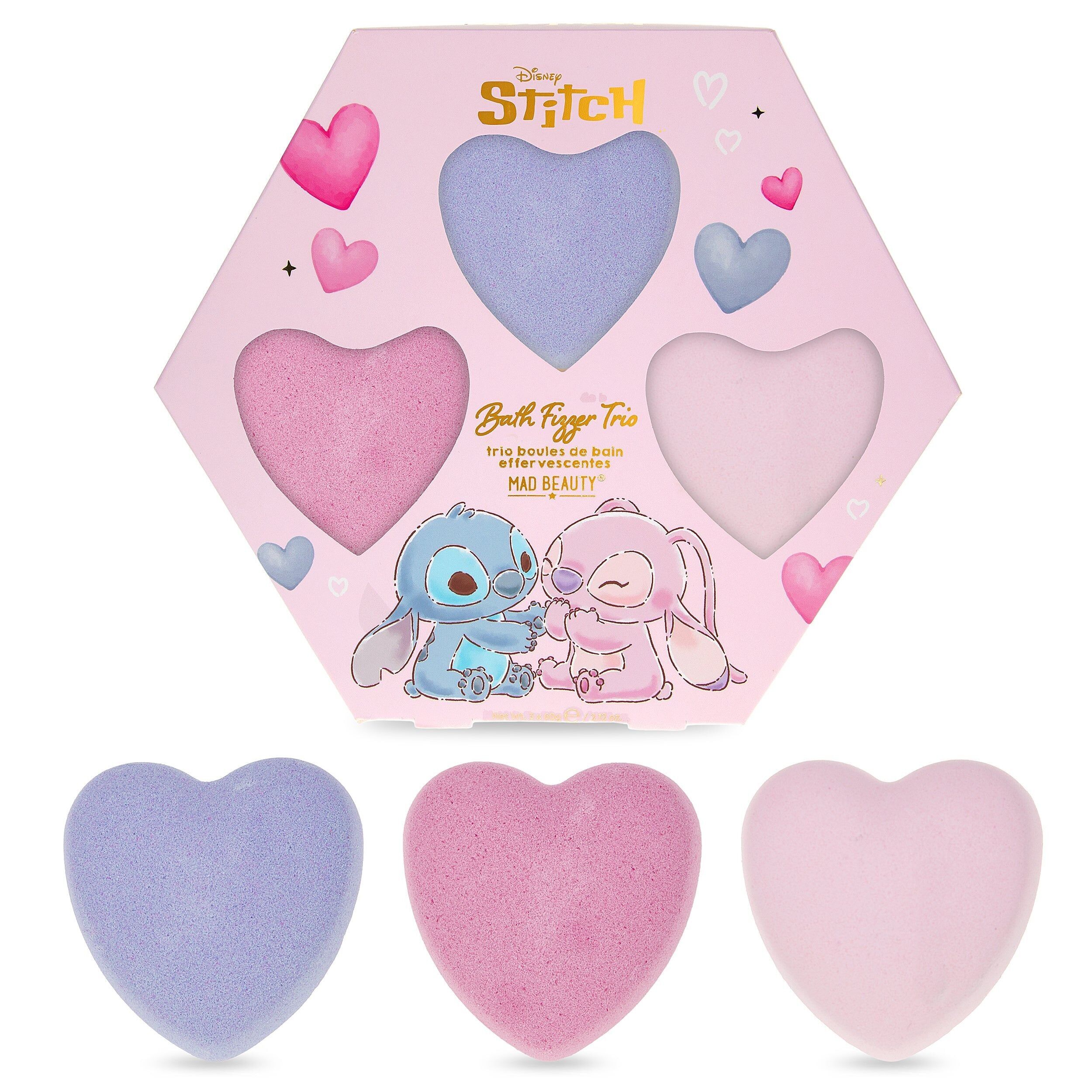 Trio de bombes de bain I Heart Stitch