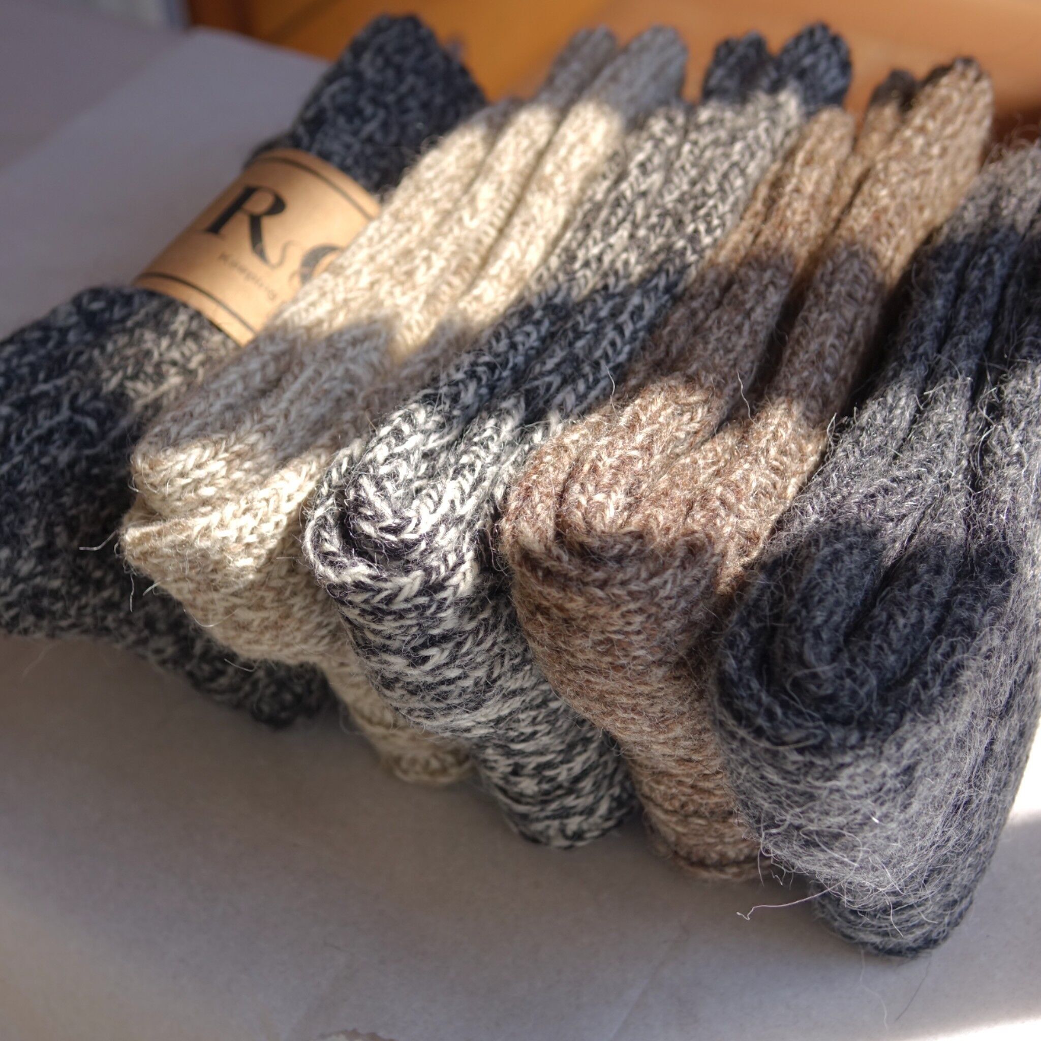 Calzini in lana di alpaca, confezione da 4 -