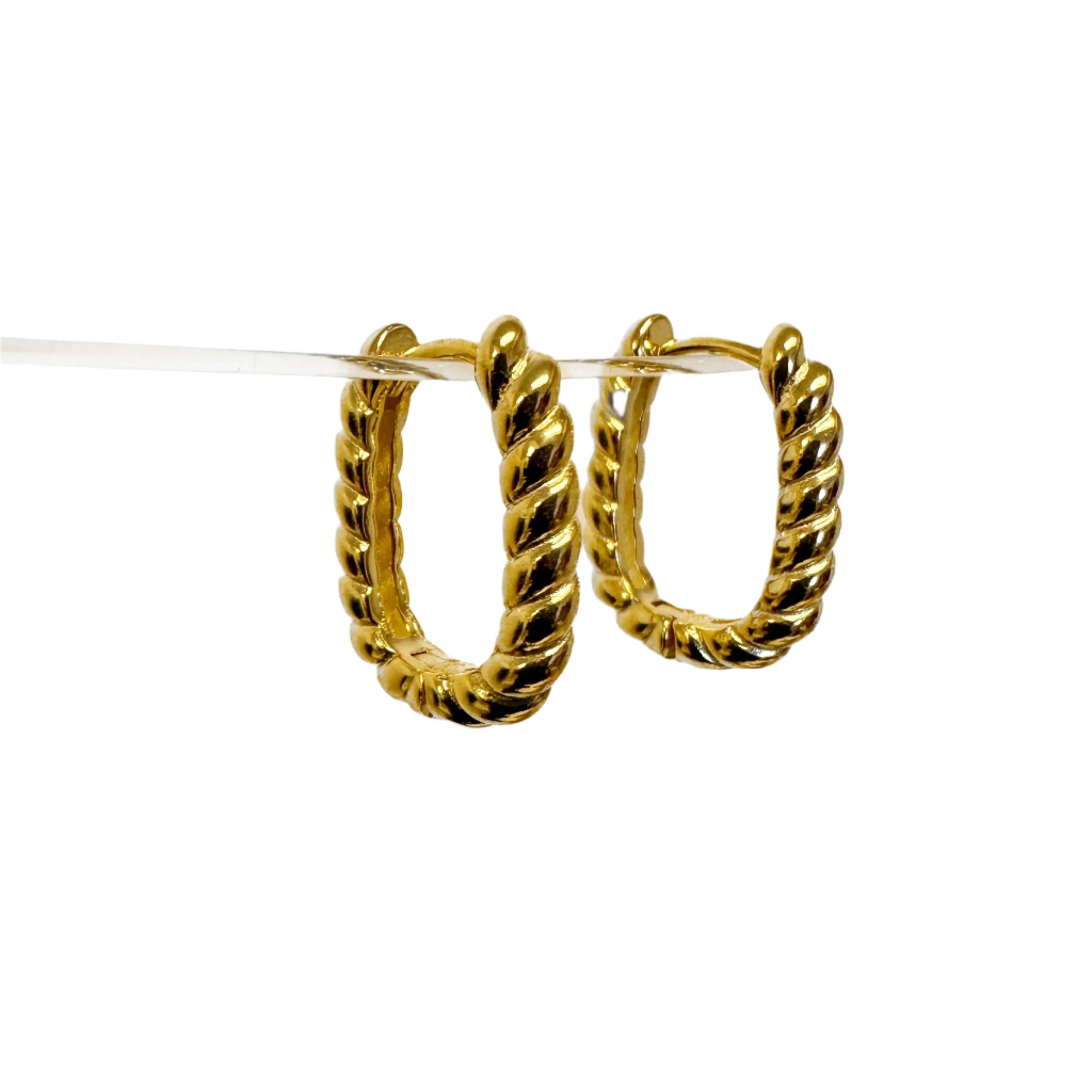 CERCHI BROOKLYN TWIST 2CM