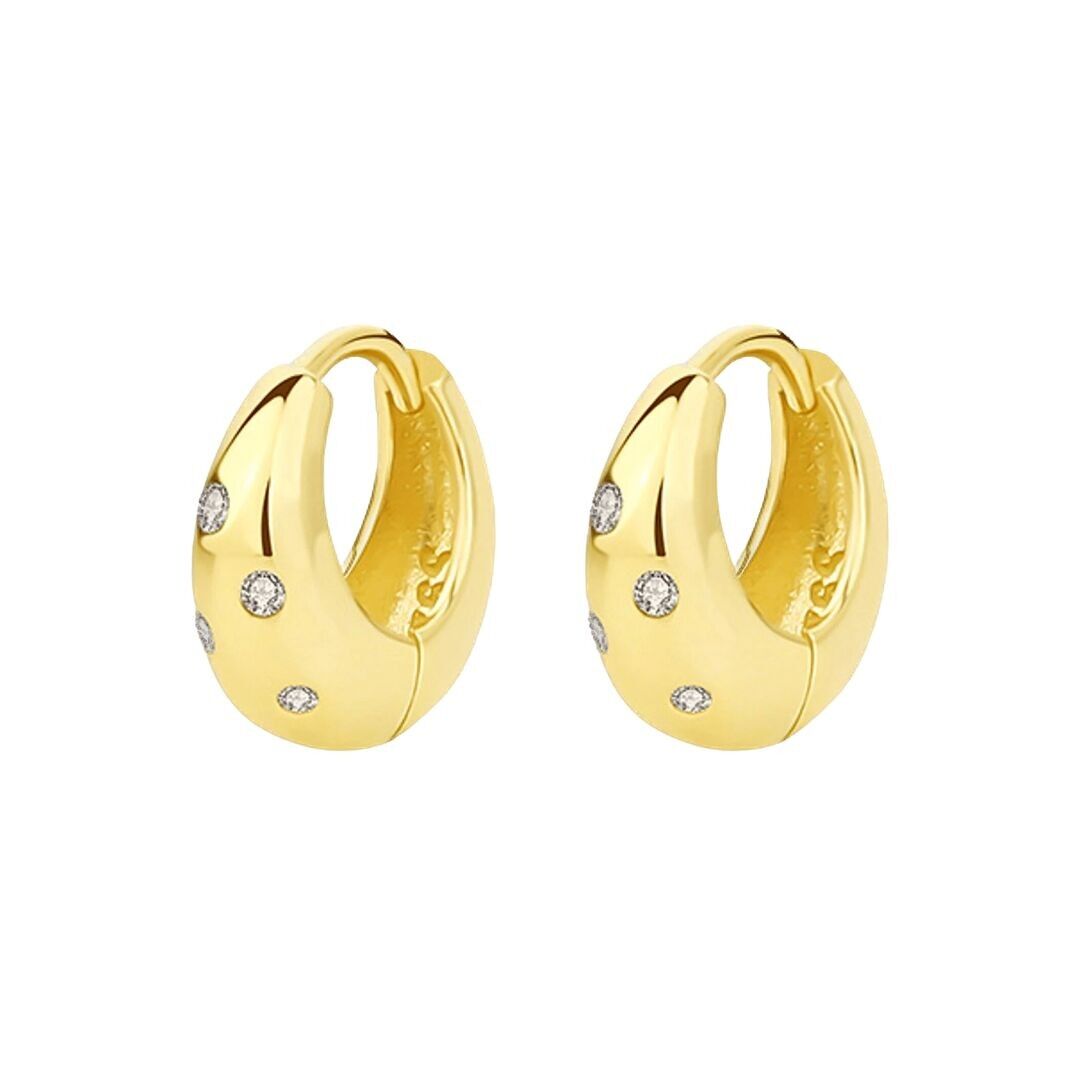 Orecchini a cerchio AIMEE HUGGIE 1,2 cm