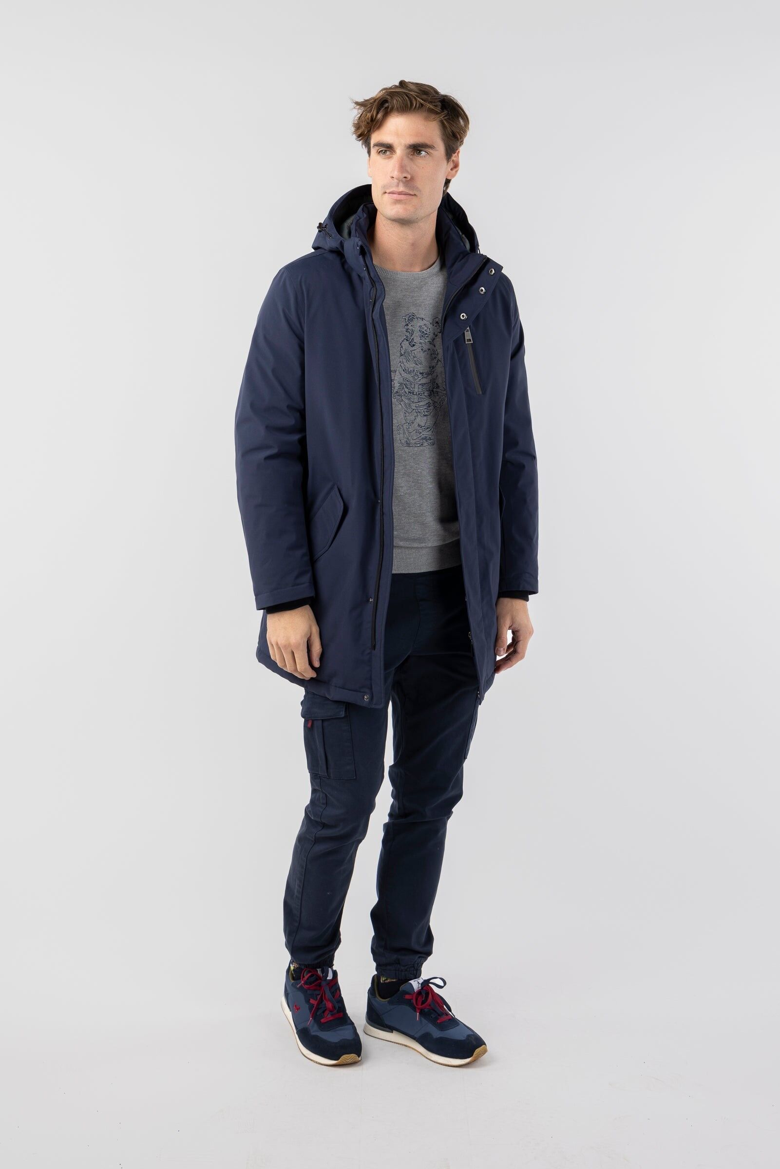 Technical Parka Tayloring Marino