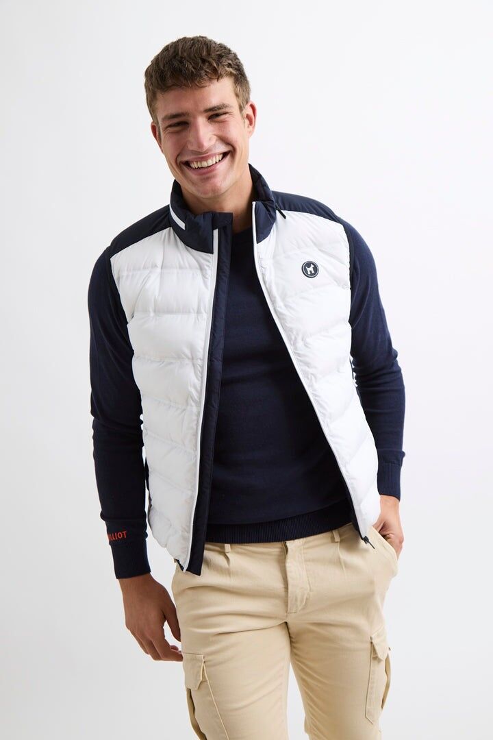 Gilet technique hybride