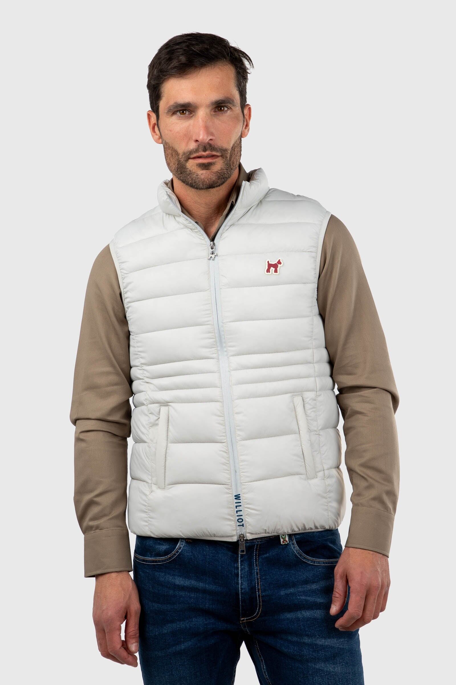 Ultralight Padded Vest Light Grey