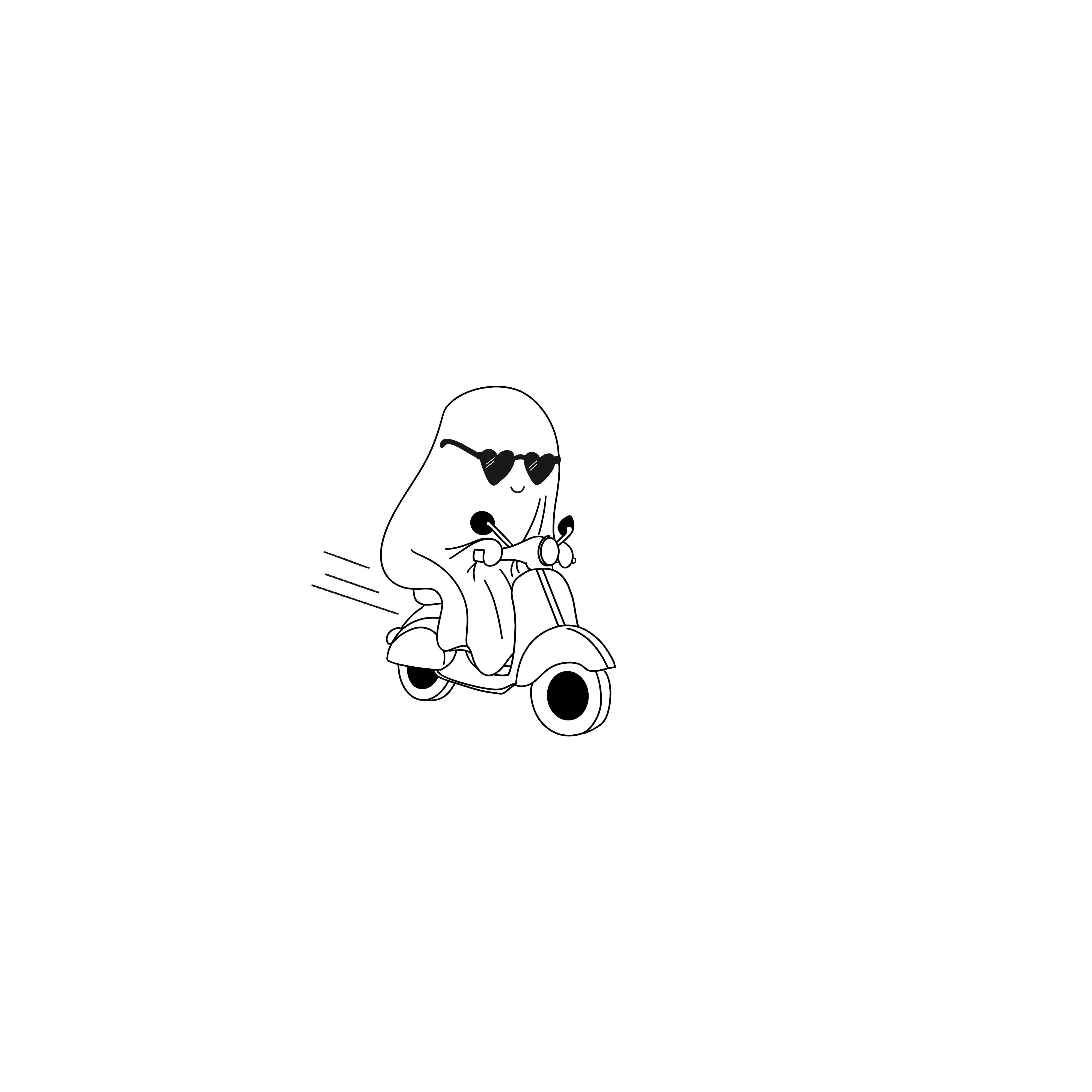 Temporary tattoo: The ghost