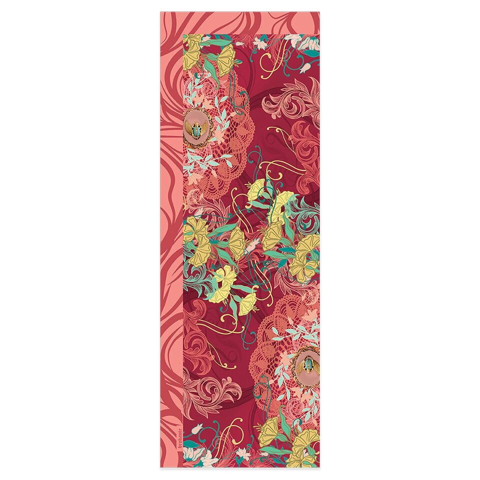 Sciarpa grande in cotone CLEOPATRE RUBIS