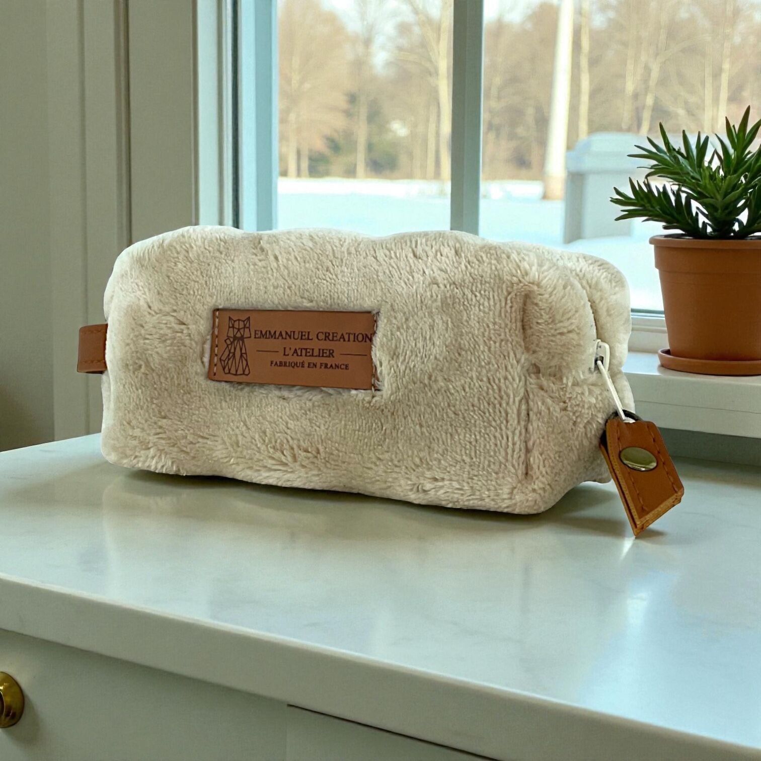 Kit da viaggio XS, sabbia "Bubble"