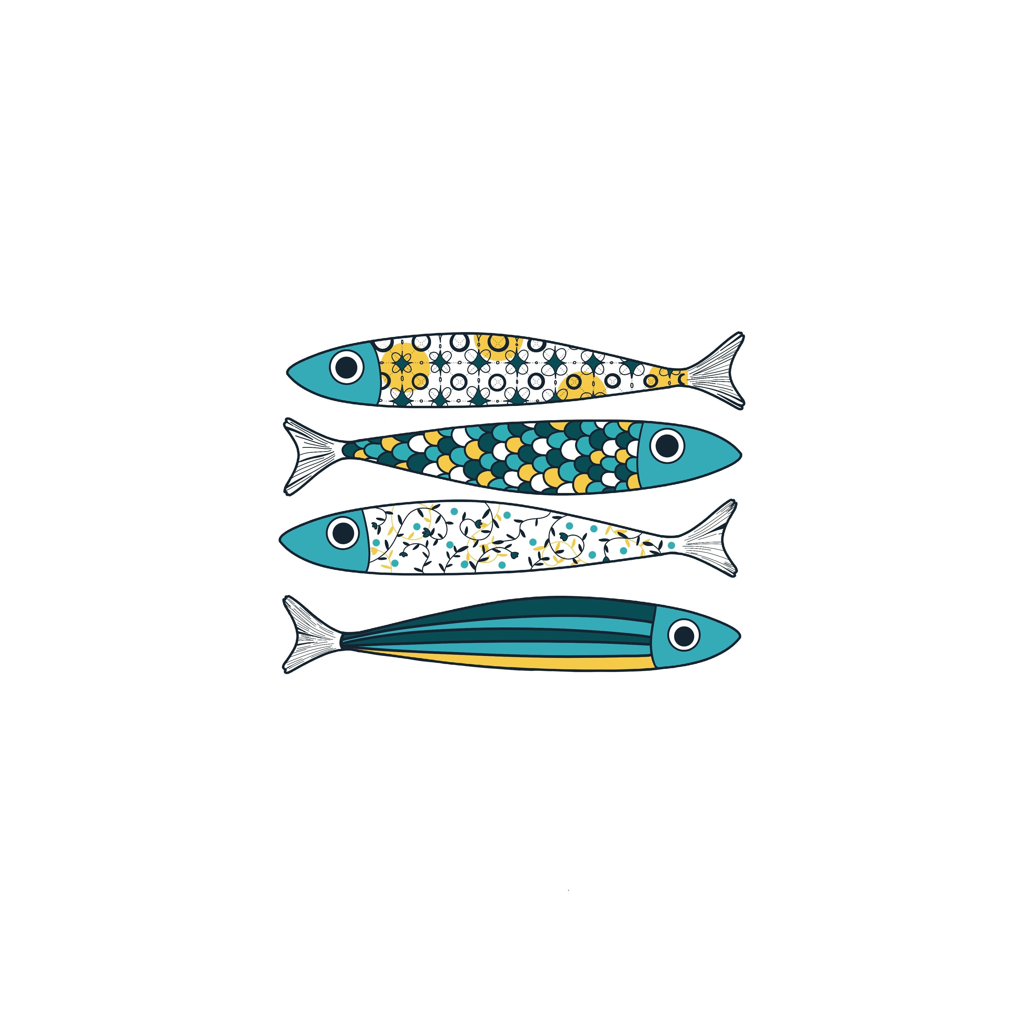 Temporary Tattoo: The Sardines