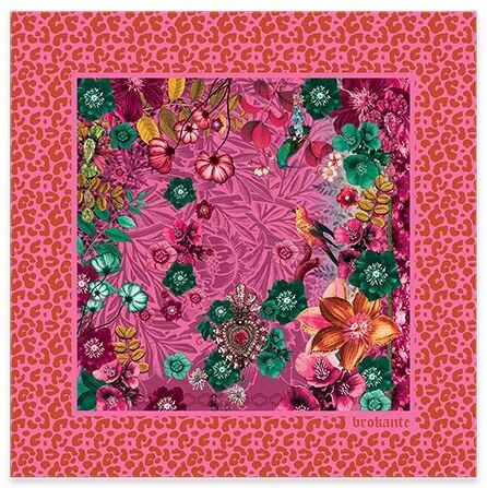 Cuadrado Modal 70x70cm AMULETO ROSA