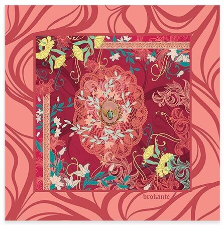 Cuadrado Modal 70x70cm CLEOPATRE RUBÍ