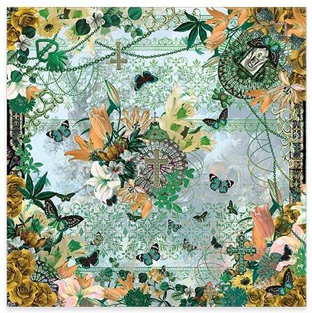 Cuadrado modal 70x70cm RELIC MINT