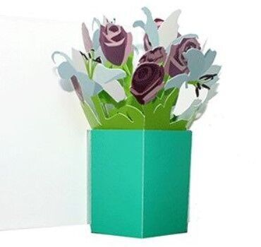 DOUBLE TANGO FLOWERS KARTEN TTT 1121