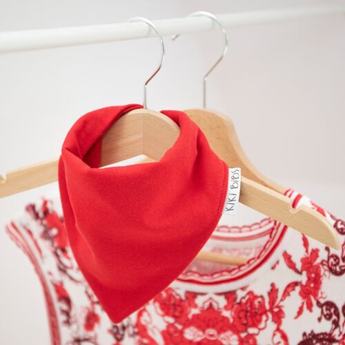 Baby Bandana Bib - Red