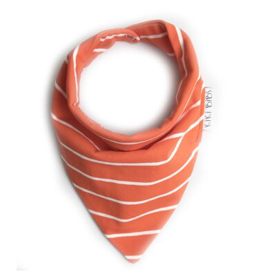 Bavoir Bandana pour bébé - Orange